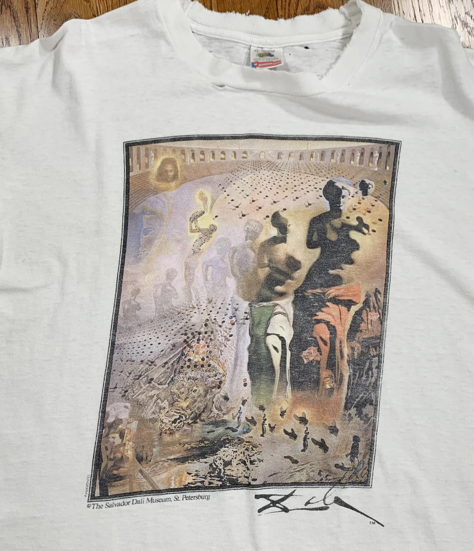 Vintage The Salvador Dali Museum T Shirt (Size XL) — Roots
